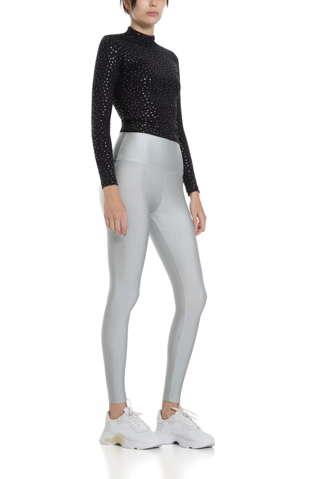 Legging Lycra® Cós Classic Silver