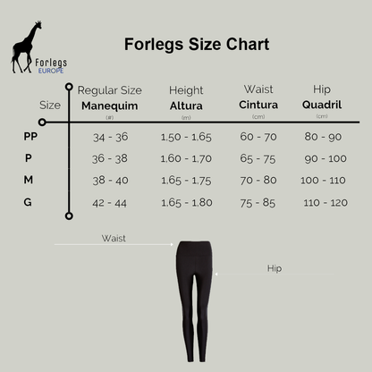 Legging Lycra® Cós Cruise Marine